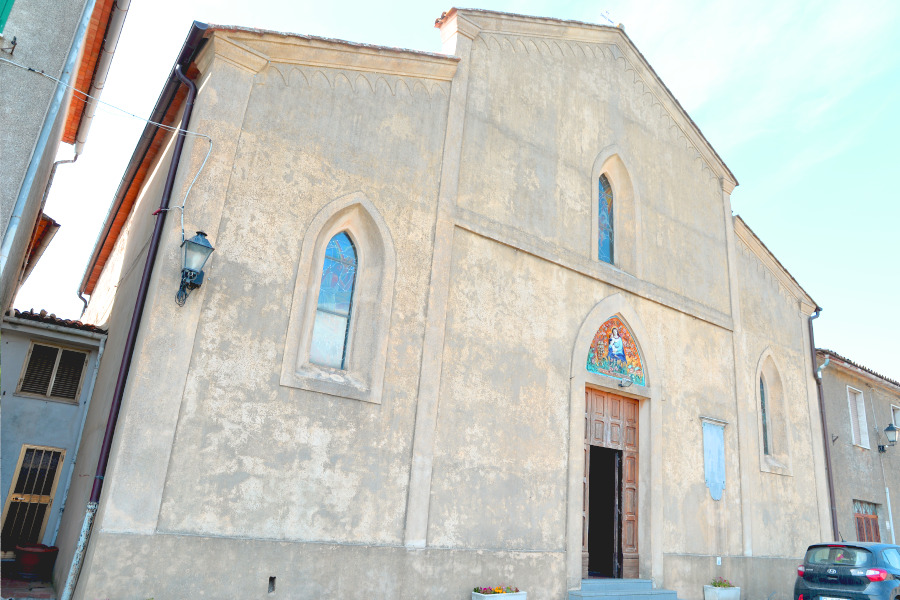 facciata della Chiesa della Natività di Maria Santissima 