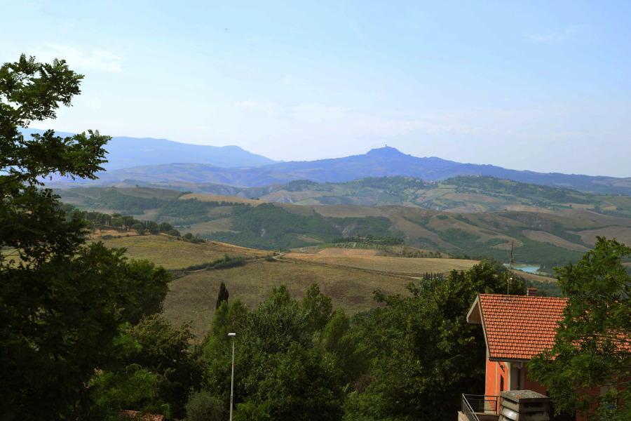 vista su Radicofani